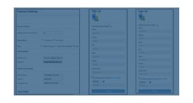 Advertiser and publisher self-registration with all permission and user approval (Authorize.net and PayPal)